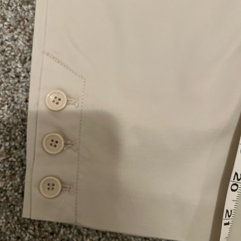Talbots Perfect Crop with Button Detail at the hem, 14P - Picture 2 of 6